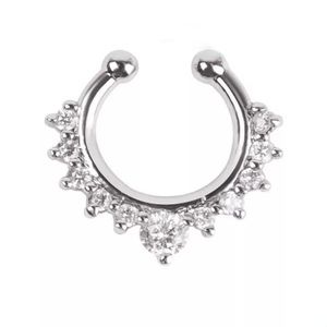 NEW FAUX SEPTUM NOSE RING