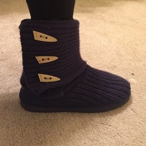 Bear paw cardi boots