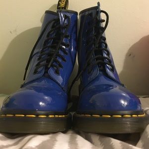 Blue Dr. Martens
