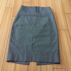 High waist pencil skirt