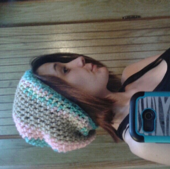 Homeade crocheted beanies
