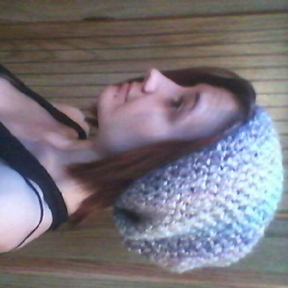 Homeade crocheted beanies