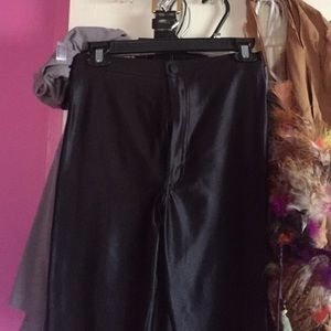 Black disco pants American apparel