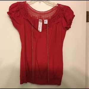 Cute boho top