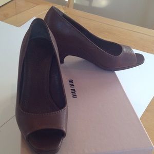 Miu Miu Heeled Wedge
