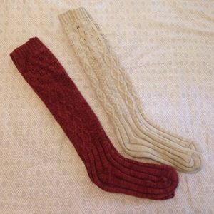 ✨🔹SOLD🔹✨ Knee high wool socks