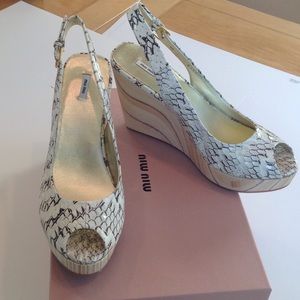 Miu Miu Wedges