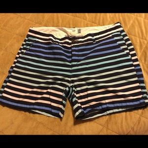 Old Navy striped shorts.
