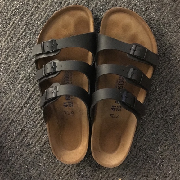 Birkenstocks: sz 41, soft foot bed, only worn once