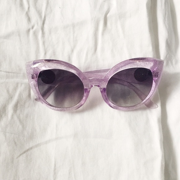 CRAP EYEWEAR The Diamond Brunch Glitter/Purple
