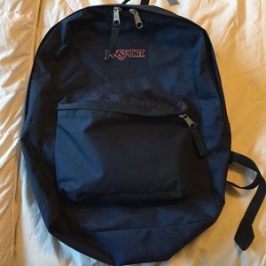 Blue Jansport Backpack