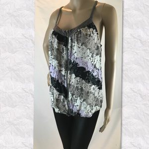 Zip front summer top