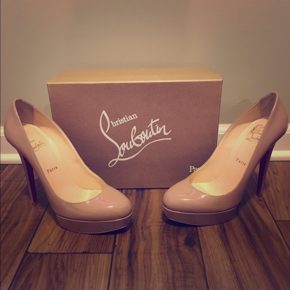 Nude Christian Louboutin Heels Size 41