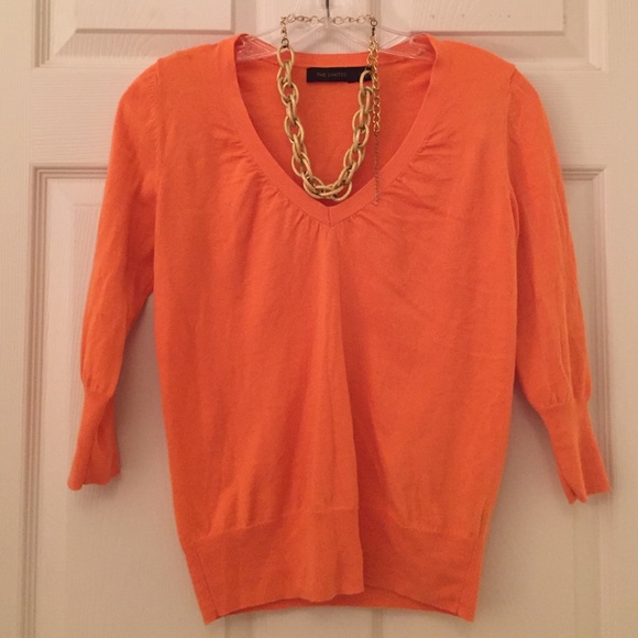 The Limited coral Sweater XS