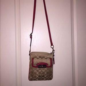 Coach cross body purse
