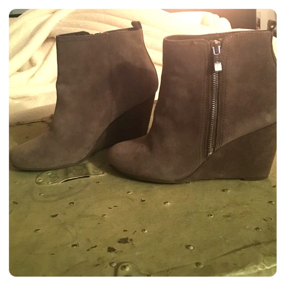 Wedge booties