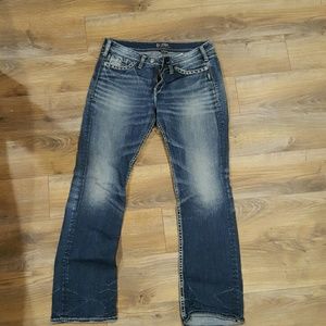 Silver Woman Jeans