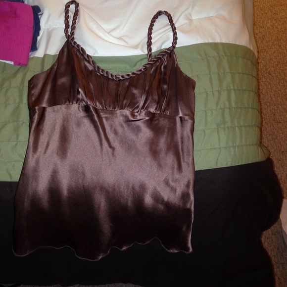 Bebe silk tank