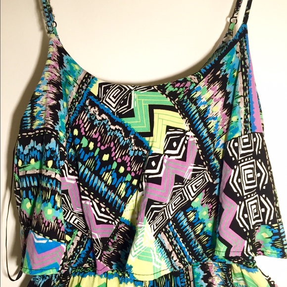 Colorful Romper - Picture 2 of 4