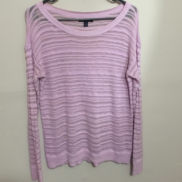 Boyfriend Fit Lilac Sweater