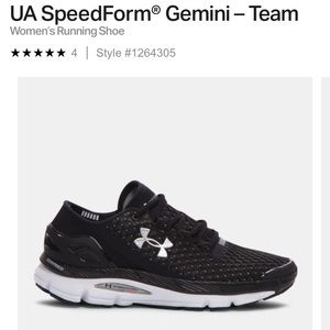 size 8 Under Armor Speedform Gemini