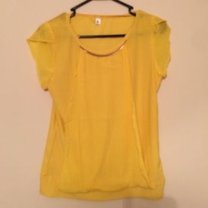 Yellow tunic