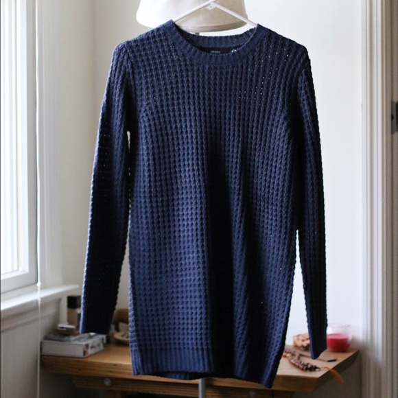 Forever 21 Blue Long Sweater