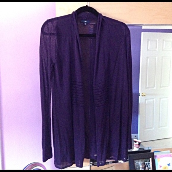 GAP Purple Sheer Cover Up