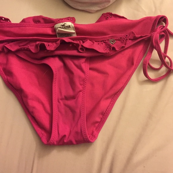 Pink bathing suit bottom!
