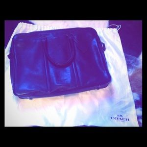 Black Coach laptop/work bag/briefcase