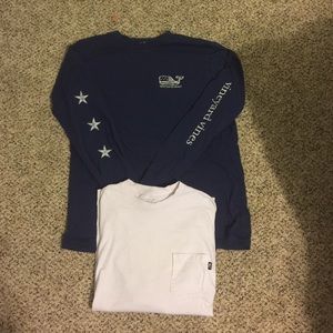 Vineyard Vines Long Sleeve T-Shirt bundle