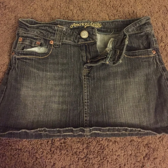 Jean American eagle skirt