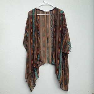 Geopattern kimono