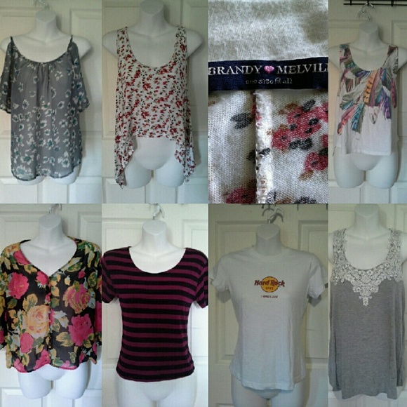 Lot of 7 blouses