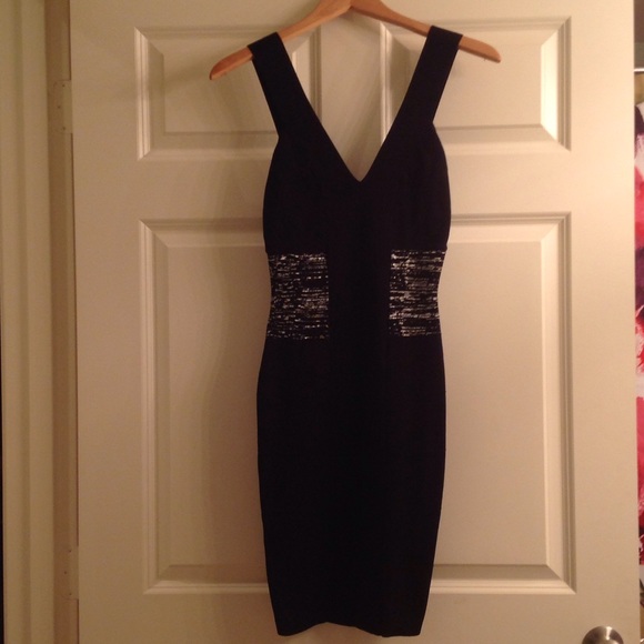 Black bandage dress