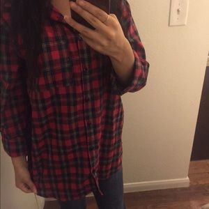 Plaid top