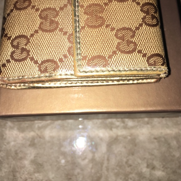 🚫SOLD🚫Authentic Gucci Wallet Crystal GG Collec. - Picture 2 of 4