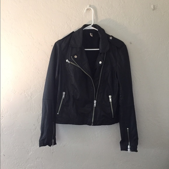 Host Pick!! Topshop Premium Leather Biker Jacket