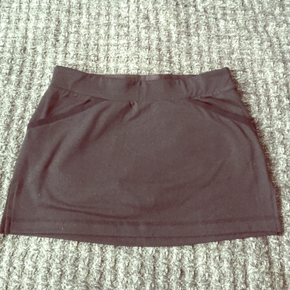 Soybu Black work out Skort with pockets