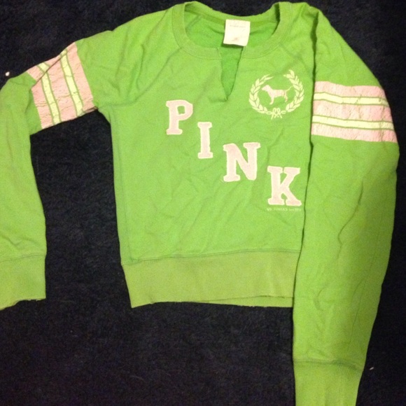 Pink Victoria secret sweatshirt