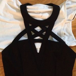 black formal dress