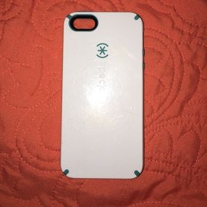 Blue and white speck iPhone 5/5s case