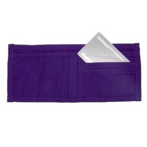 NEW! American Apparel Purple Unisex Poplin Wallet!