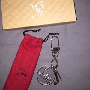 Authentic Christian Louboutin key chain