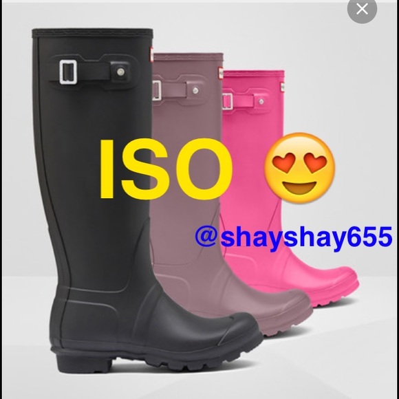 ISO HUNTER BOOTS