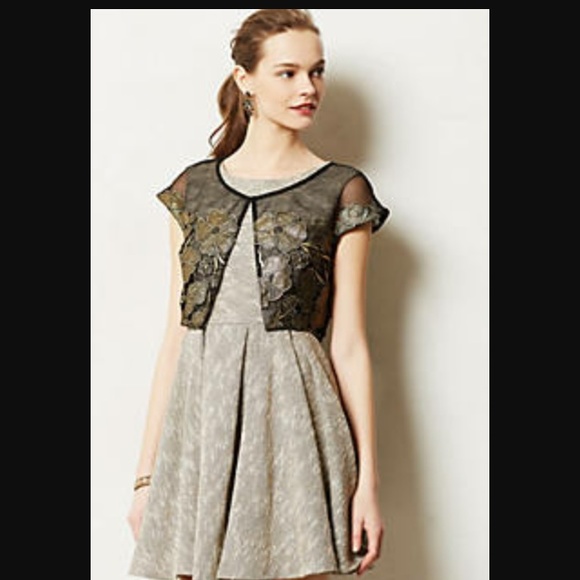 Eva Franco Anthropologie Bolero XS