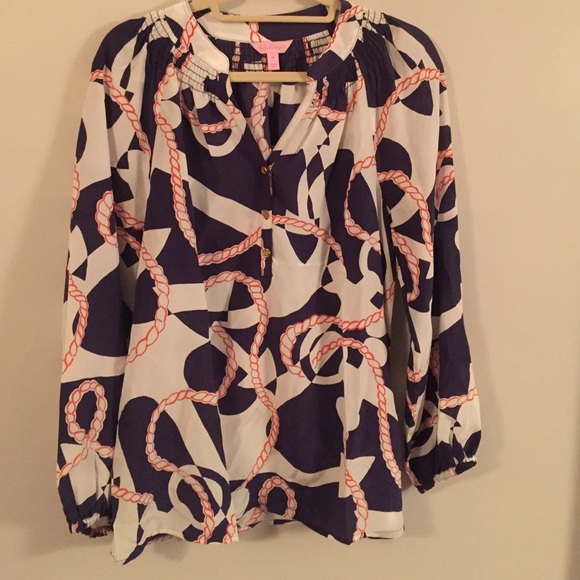 Lilly Pulitzer Booze Cruise Elsa Top