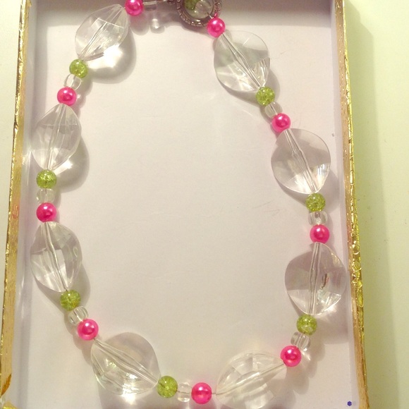 I'm selling a handmade one-of a kind necklace .