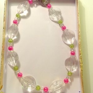 I'm selling a handmade one-of a kind necklace .