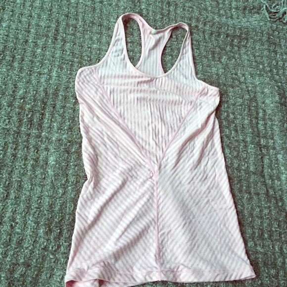 Lululemon Light Pink silverescent Racerback Tank